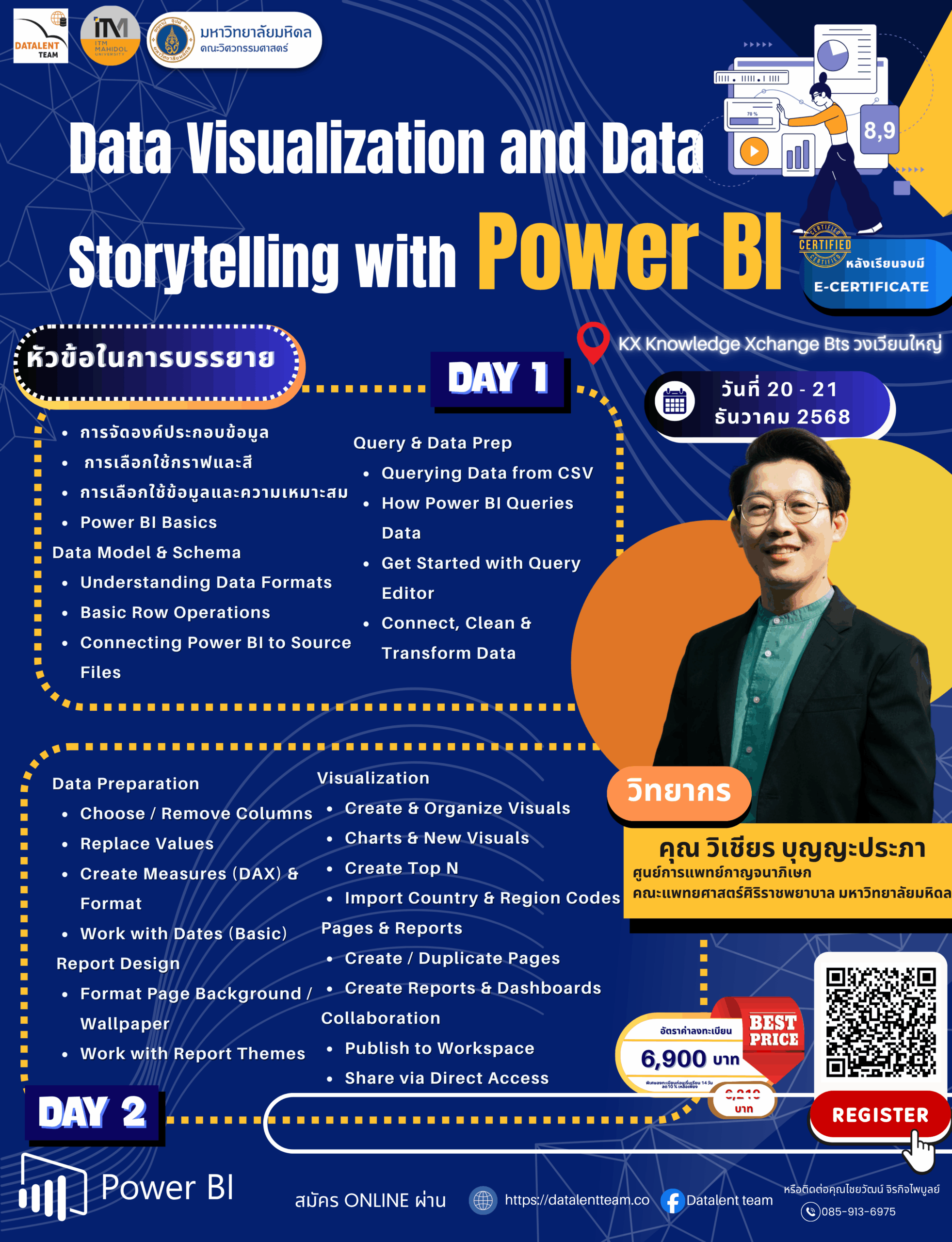 Data Visualization and Data Storytelling with Power BI - Datalent Team